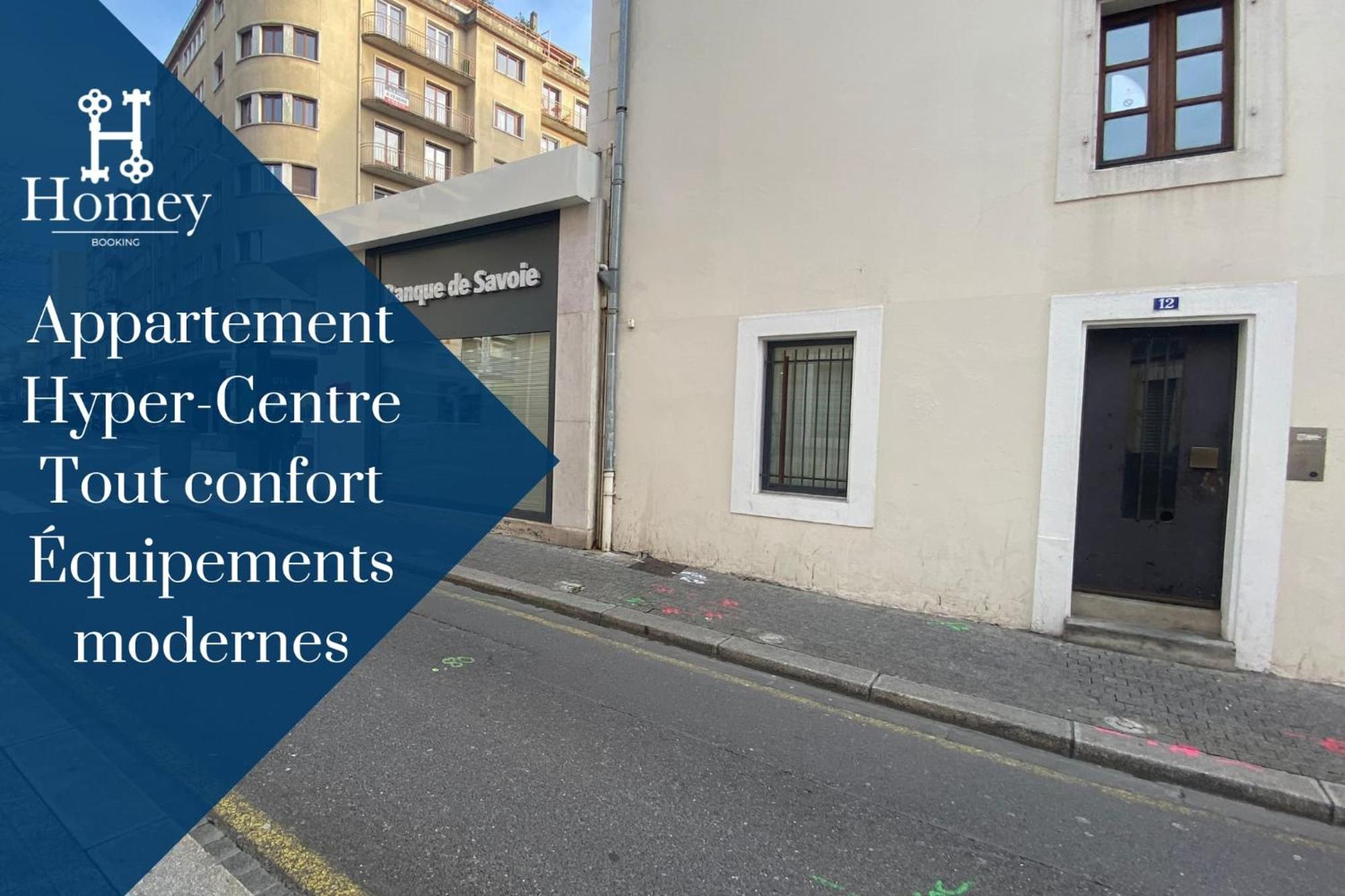 Homey Forest - Hypercentre - Proche Gare Et Tram - Wifi & Netflix Annemasse Exterior photo